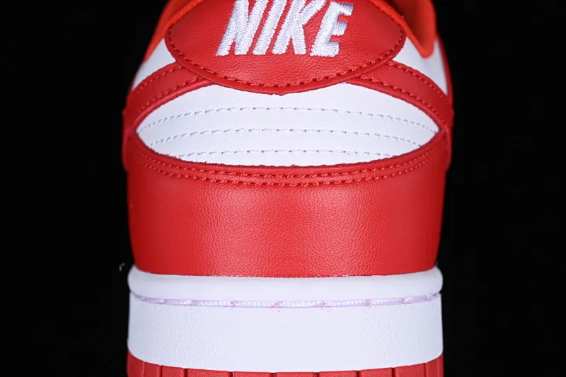 All Categories Nk SB Dunk Series Nk SB Dunk Low Low-top Sneakers Nk Dunk Low SB "University Red" White and Red Dunk Series First Layer Low-top Casual Sports Skateboard Shoes CU1727-100